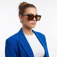 thumbnail image 2 of Women's VLIZ Strata Square Style Polarized Sunglasses, 2 of 8
