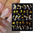 thumbnail image 1 of TopLLC Autocollants pour Ongles Texture Ruban Autocollant d'Art des Ongles Décoration d'Art des Ongles Filigrane Accessoires de Conception d'Art des Ongles Fournitures d'Art des Ongles en Acrylique un Autocollant, 1 of 2