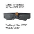 thumbnail image 3 of INSPIRE CHIC Women Wide Elastic Waist Belts Bow Knot Belts, 3 of 4