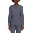 thumbnail image 1 of Landau Essentials Veste d'Uniforme Médicale pour Femmes, Coupe Classique et Décontractée, Col Rond, 4 Poches, 1 of 6