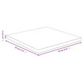 thumbnail image 3 of vidaXL Plateau de Table 70x70x4 cm Bambou, 3 of 3