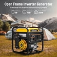 thumbnail image 2 of Maxpeedingrods 4850 Watt Open Frame Generator,Gas Powered Portable Inverter Generator, Recoil Start, for Home Backup,Camping,RV, Gasoline, 2 of 8