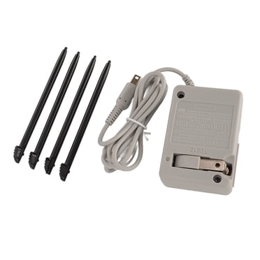 AC Adapter, Fast Charging Power Adapter Charger Enhance Gaming Experience with 4 Touch Control Pen for 3DS XL