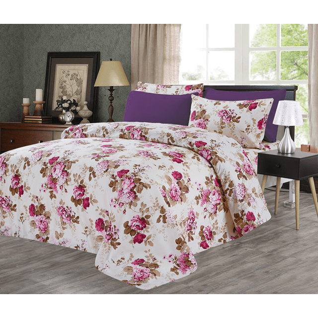 Hotel Club 1200 Super Soft 6-Piece Print Sheet Set (Twin, Mia)