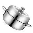 thumbnail image 4 of 1 Pce Casserole Vapeur en Acier Inoxydable Multifonctionnelle pour la Maison (Argent), 4 of 8