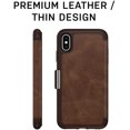thumbnail image 4 of OtterBox Strada Series Leather Folio Case for iPhone XS Max, Royal Blush, 4 of 9