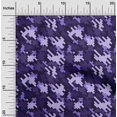 thumbnail image 2 of oneOone Rayon Purple Fabric Abstract Dress Material Fabric Print Fabric By The Yard 56 Inch Wide, 2 of 4