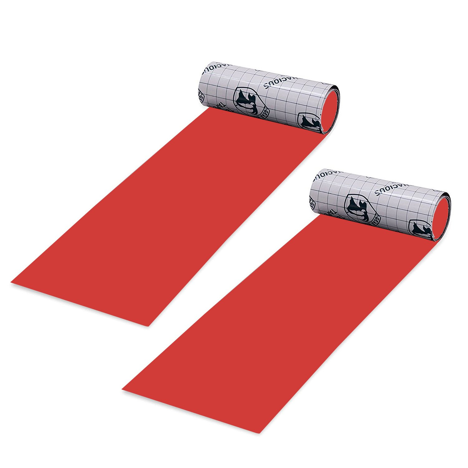 (Lot de 2) Gear Aid Tenacious Tape Ruban de Réparation pour Tissu et Vinyle, 3” x 20” Rouge