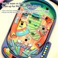 thumbnail image 4 of Jeu de Table de Sport Flipper Football Basketball Jeux d'Action et de Réflexe pour Enfants et Famille, 4 of 15