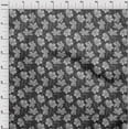 thumbnail image 4 of oneOone Viscose Chiffon Dark Gray Fabric Florals Craft Projects Decor Fabric Printed By The Yard 42 Inch Wide, 4 of 4