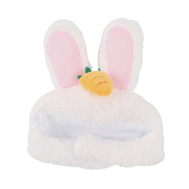 serony Chapeau pour Chat, Chapeau Oreilles de Lapin Couvre-Chef Chaud Costume de Noël Chat Cosplay