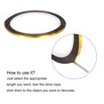thumbnail image 4 of Unique Bargains Gold Tone Metalized Tape Decoration Tape 1/8 Inch x 55 Yards 6 Pack, 4 of 6