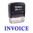 thumbnail image 1 of Printtoo Caoutchouc Timbre Bureau Facture Stationnaire Auto Encrage Timbre-Bleu, 1 of 1