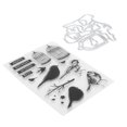 thumbnail image 3 of TPR Transparent Seal, High-quality TPR Material Clear  Multiple Uses Unique Design IY Scrapbook Card Making Supplies  For DIY Album Decoration, 3 of 8