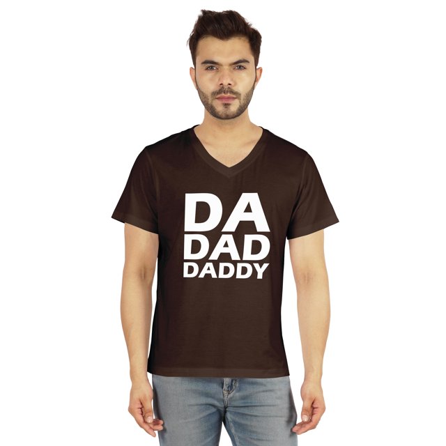 Inkmeso Mens Tshirt Da Dad Daddy€ Graphic Tshirt For Dad Gift Tee Shirt For First Time Daddy