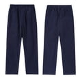 thumbnail image 3 of RXIRUCGD 2025 Summer Clothes for Kids Children's Spring And Summer Solid Color Suit Pants And Full Length Pants For Kids, 3 of 7