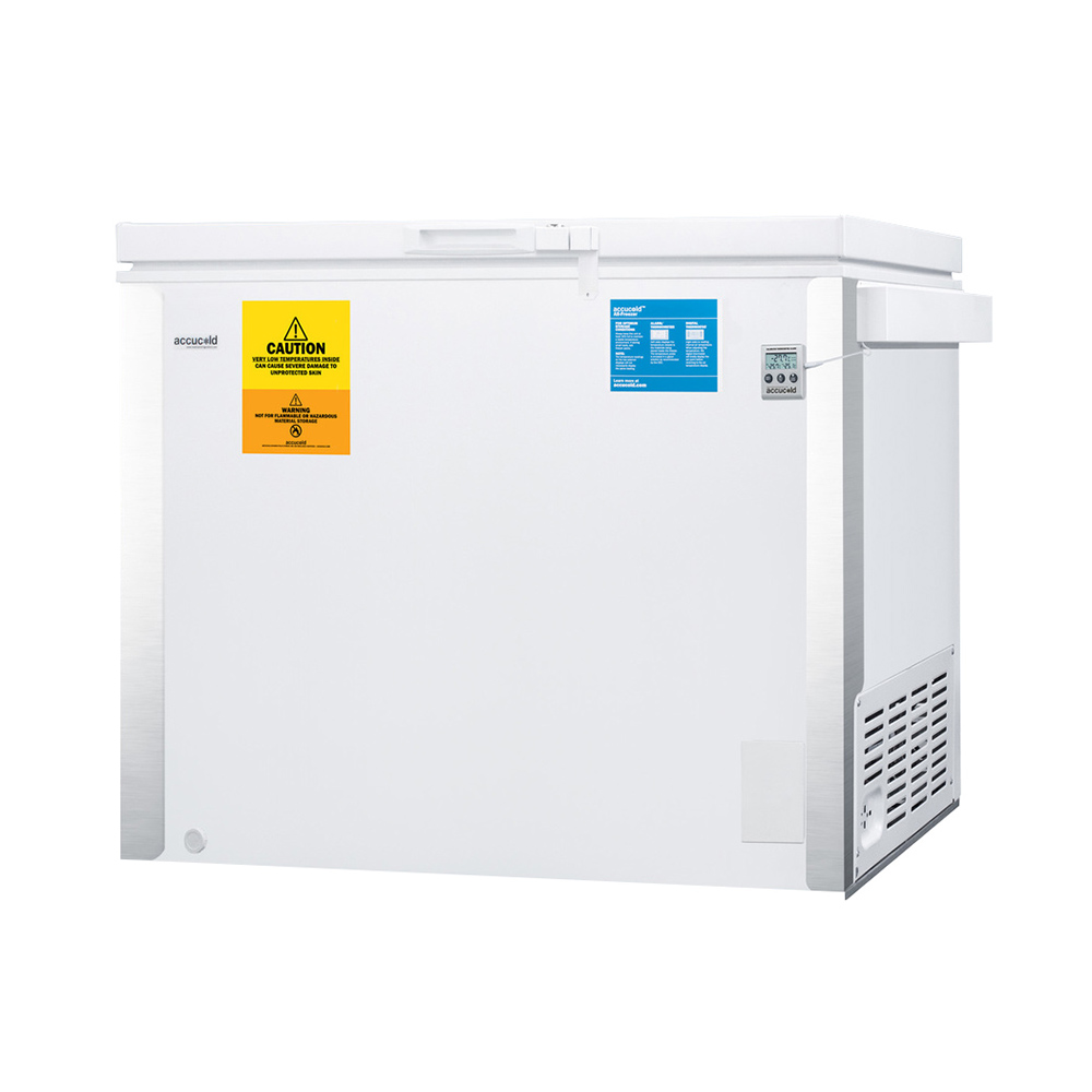 Accucold VLT850 46" Laboratory Chest Freezer - Locking, White, 115v