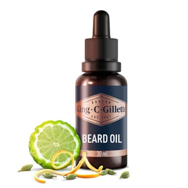 King C. Gillette Beard Oil with argan oil for a smooth, soft beard