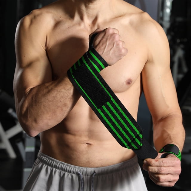 Sangles de Poignet pour Musculation, Sangles de Poignet de Mise en Forme Ajustables avec Boucle pour Pouce pour le Gym, la Boxe et les Sports de Tennis
