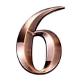 thumbnail image 2 of TopLLC Modern House Numbers Mailbox Numbers 0-9 Self-Adhesive Street Door Home Address Metal Numbers For Outside Or Inside Signs Easy Install Digital Stickers, 2 of 3