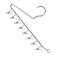 thumbnail image 3 of Cintre à Pantalons, Cintre à Forte Charge Portant en Acier Inoxydable pour Placard, 3 of 8