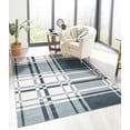 thumbnail image 4 of ECARPET Washable Plaid Area Rug & Runner for Kitchen, Bedside, Living Room, Hallway, 4 of 9