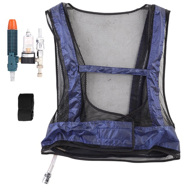 Easy To Control Air Conditioner Waistcoat, Air Compressed Cooling Vest, Men For Maximum Industrial Use Industry