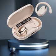 True Wireless Earbuds, Bluetooth 5.3 Headphones, Wireless Charging, Active Noise Cancellation, Ear Hook Design, 10mm Speaker, Sweat-resistant, Long Battery Life, Universal Compatibility