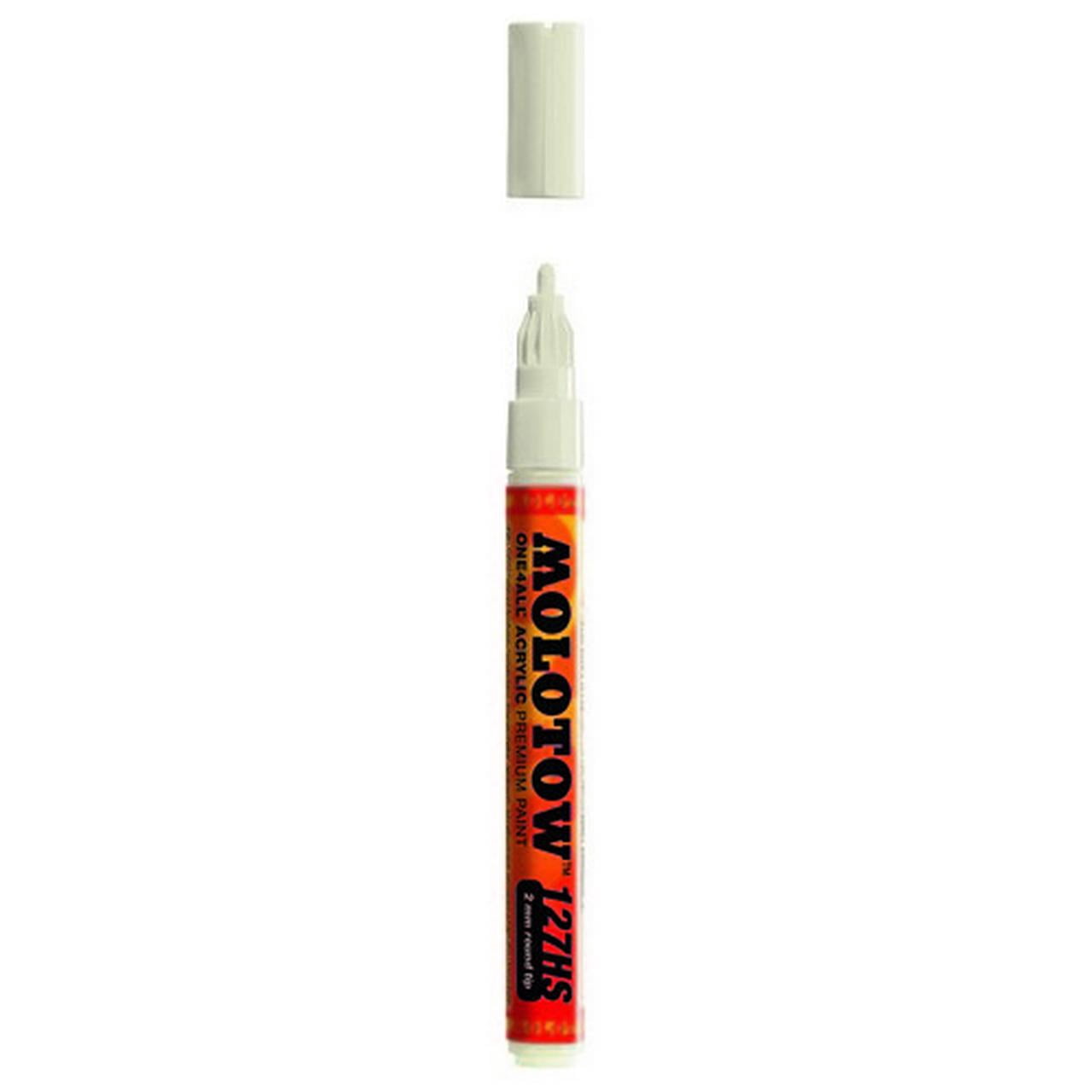 CHARTPAK, INC. 127235 MOLOTOW ACRYLIC PAINT MARKER 2MM NATURE WHITE