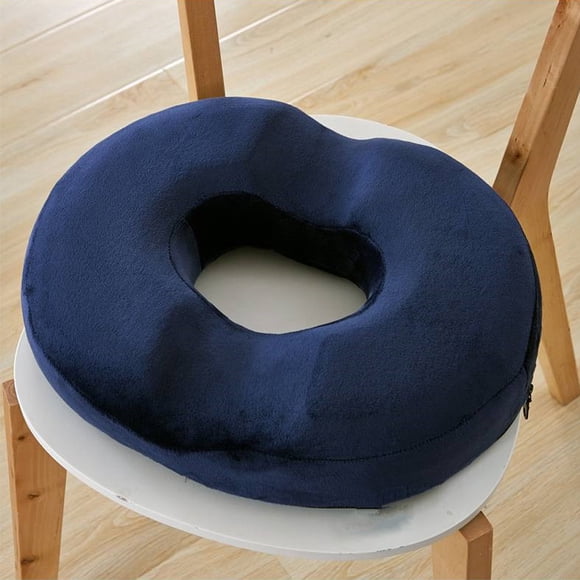 Coussin Beigne Soulagement de la Douleur Oreiller d'Assise Confort Mousse Coussin de Siège Beigne