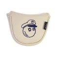thumbnail image 3 of Redempat Golf Putter Head Cover agnetic Closure Golf PU Accessories Covers Golf Club beige semicircular M, 3 of 6