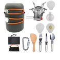 thumbnail image 4 of Kit de Cuisine de Camping 11 Pcs avec Réchauds et Mousquetons Color_D, 4 of 8