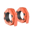 thumbnail image 2 of Almencla 2 Pieces Barbell Collars Barbell Lock Collar Clips for Home Gym Dumbbell Bar Orange, 2 of 8