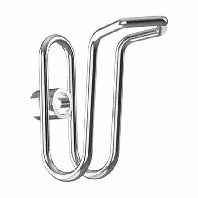 SharkTRUE Durable Titanium-Colored Steel Hooks For EV & Motorcycle Storage