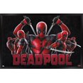 thumbnail image 1 of Marvel Deadpool & Wolverine - Deadpool Wall Poster, 14.725" x 22.375" Framed, 1 of 4
