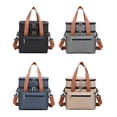 thumbnail image 3 of Hbdhejl Portable Insulated Lunch Bag With Shoulder Strap Large Capacity Perfect For Picnics Meals, 3 of 4