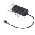 thumbnail image 2 of GOOHOCHY additional usb ports for pc USB HUB Black 1Set, 2 of 8