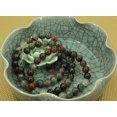 thumbnail image 5 of Bracelet Extensible Unisexe en Perles Rondes de 8 mm avec Pierre de Sang Africaine Naturelle, 5 of 5