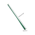 thumbnail image 4 of INSPIRE CHIC Men's Solid Color Narrow Stripes Necktie Graduation Suit Formal Ties Green, 4 of 5