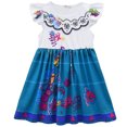 thumbnail image 1 of Encanto Mirabel Robe de Princesse pour Filles Robe Isabella Vêtements de Cosplay Dessin Animé, 1 of 6
