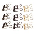 thumbnail image 2 of Clips de Reliure, Design Creux Unique 90 Pcs Force de Serrage Forte Clips de Classeur de Bureau pour Billets, 2 of 8