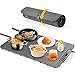 thumbnail image 3 of Food Warming Mat, Full Surface Heating Silicone Electric Warming Tray with 3 Level Temperature Settings, Auto Shut-Off, Foldable Roll Up Food Warmer for Parties Buffets, Gatherings, 3 of 4