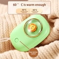 thumbnail image 4 of Portable Type-C Rechargeable Hand Warmer with Two-Speed Thermostat Adjustable Heating for Personal Warmth, 4 of 8