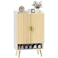thumbnail image 1 of HOMCOM Armoire à Chaussures Étroite pour Entrée Armoire de Rangement pour Chaussures Naturel, 1 of 10
