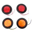 thumbnail image 1 of Trailer Indicator Lamp 4pcs 2.5in LED Round Indicator Light 10V-30V High Brightness Lamp For Truck Trailer Lorry, 1 of 8