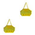thumbnail image 3 of maskred Versatile Beach Toys Bag Durable Mesh Tote for Poolside Adventures Yellow Extra Large 2Set, 3 of 6