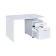thumbnail image 3 of Coaster Bureau Home Furnishings, Blanc, 3 of 5