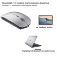 thumbnail image 2 of Souris Bluetooth – Souris Sans Fil pour Ordinateur Portable Mac (Rechargeable) Gris Cosmique, 2 of 8