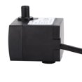 thumbnail image 3 of Aquarium Water Pumps, Mini Fountain Pump Wear-resistant  Power-saving And Quieter Stainless Steel Rotor Quiet Design And Low Noise  For Office For Home US Plug 110V, 3 of 8