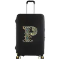 thumbnail image 1 of Housses de Bagage Housse de Protection Bagage de Voyage Anti-Rayures Housse Anti-Poussière Réutilisable Housse Lavable Motif Imprimé Graphique 8Graphic Letter P m, 1 of 6